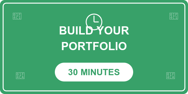 Build Portfolio/projects - 30 minutes